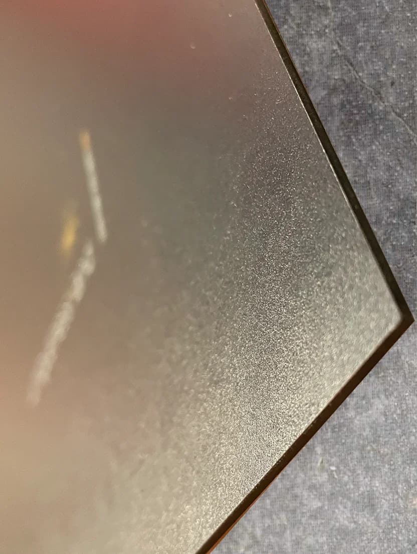 3mm Aluminium Dibond - Side View